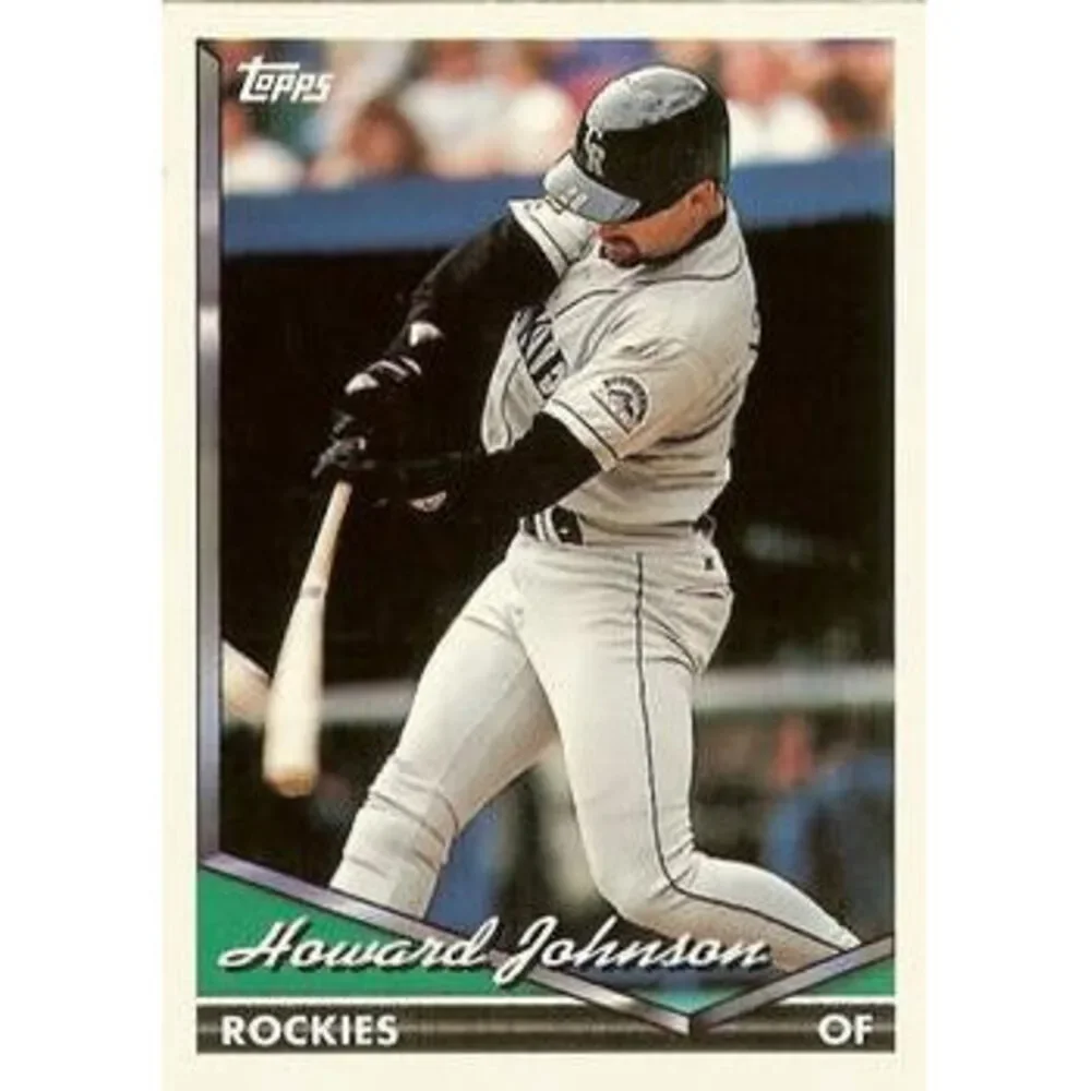 1994 Topps Traded Howard Johnson 82T Colorado Rockies